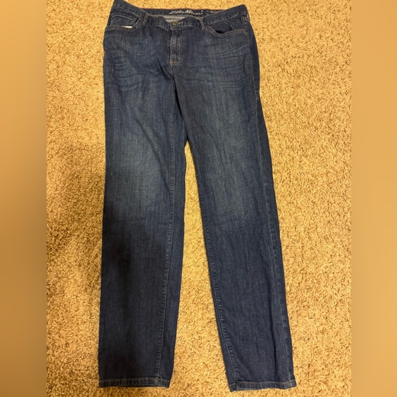 Eddie Bauer Boyfriend Slim Jeans size 12 Tall - Picture 13 of 13